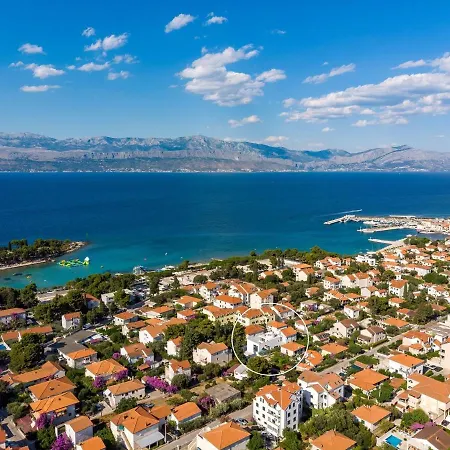 Altabianca: Beachfront Luxury With Heated Pool And Outdoor Cinema Villa Supetar